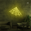 Sinal de néon Teia de aranha