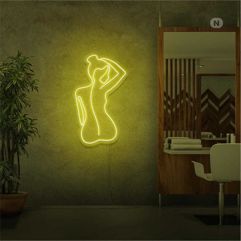 Sinal de néon Corpo