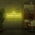 Sinal de néon Barber Shop