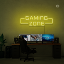 Sinal de néon Gaming Zone