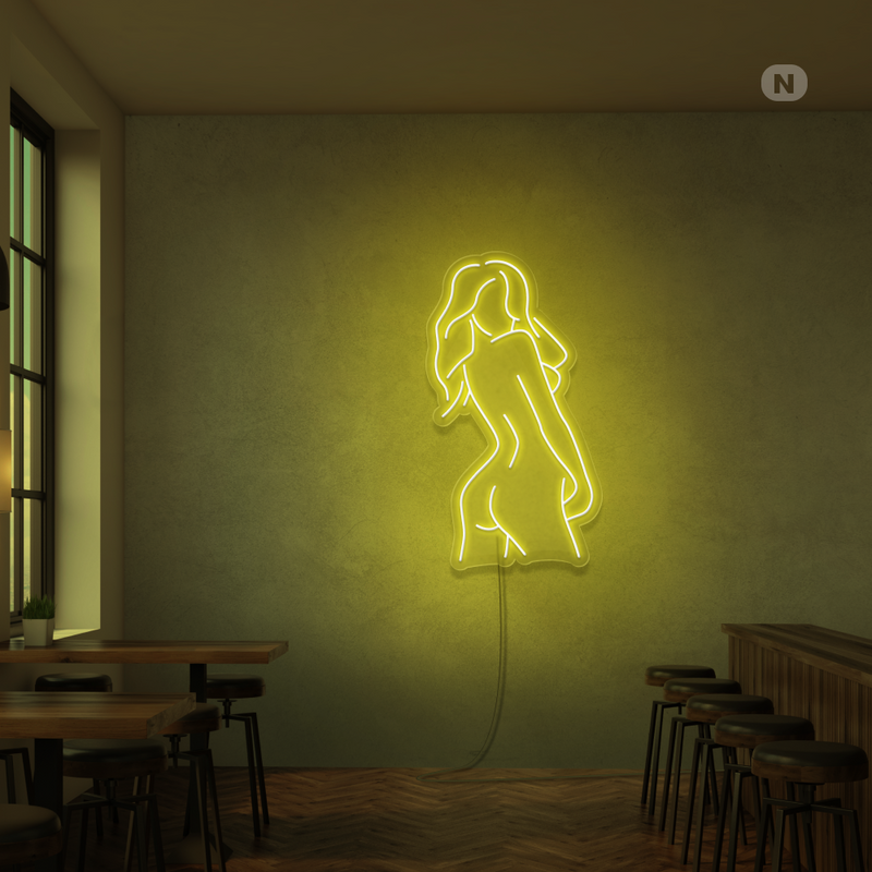Sinal de néon Rapariga Exótica