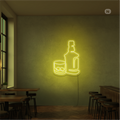 Sinal de néon Whisky