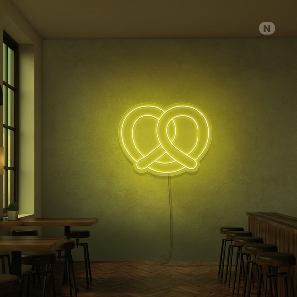 Sinal de néon padeiro