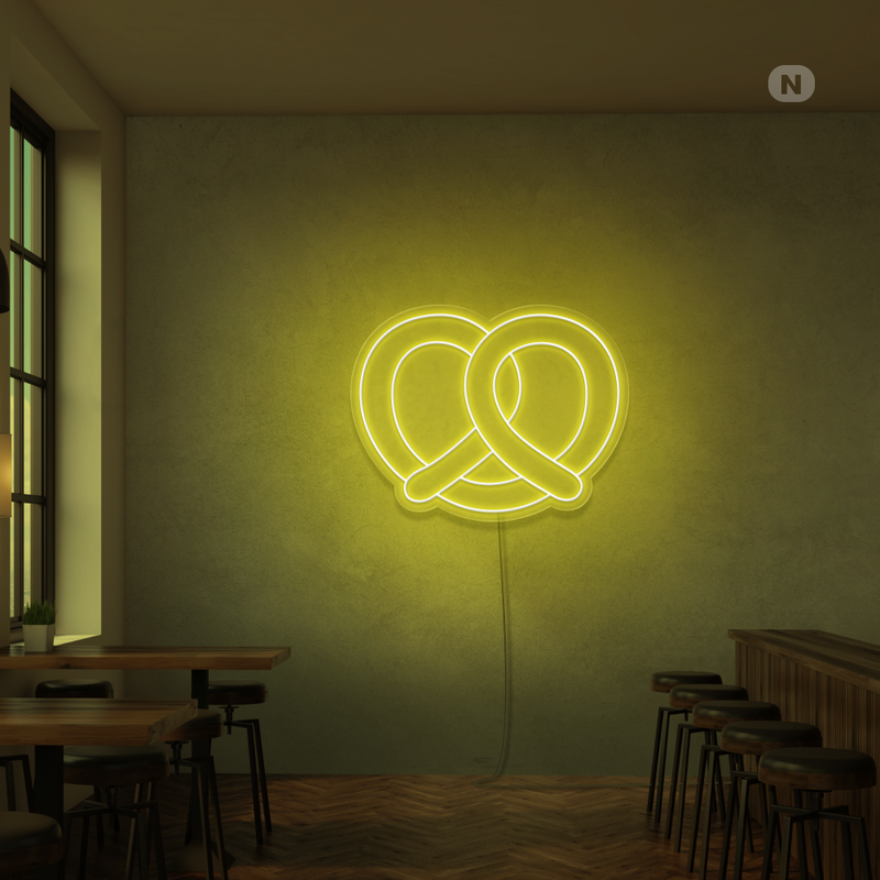 Sinal de néon padeiro