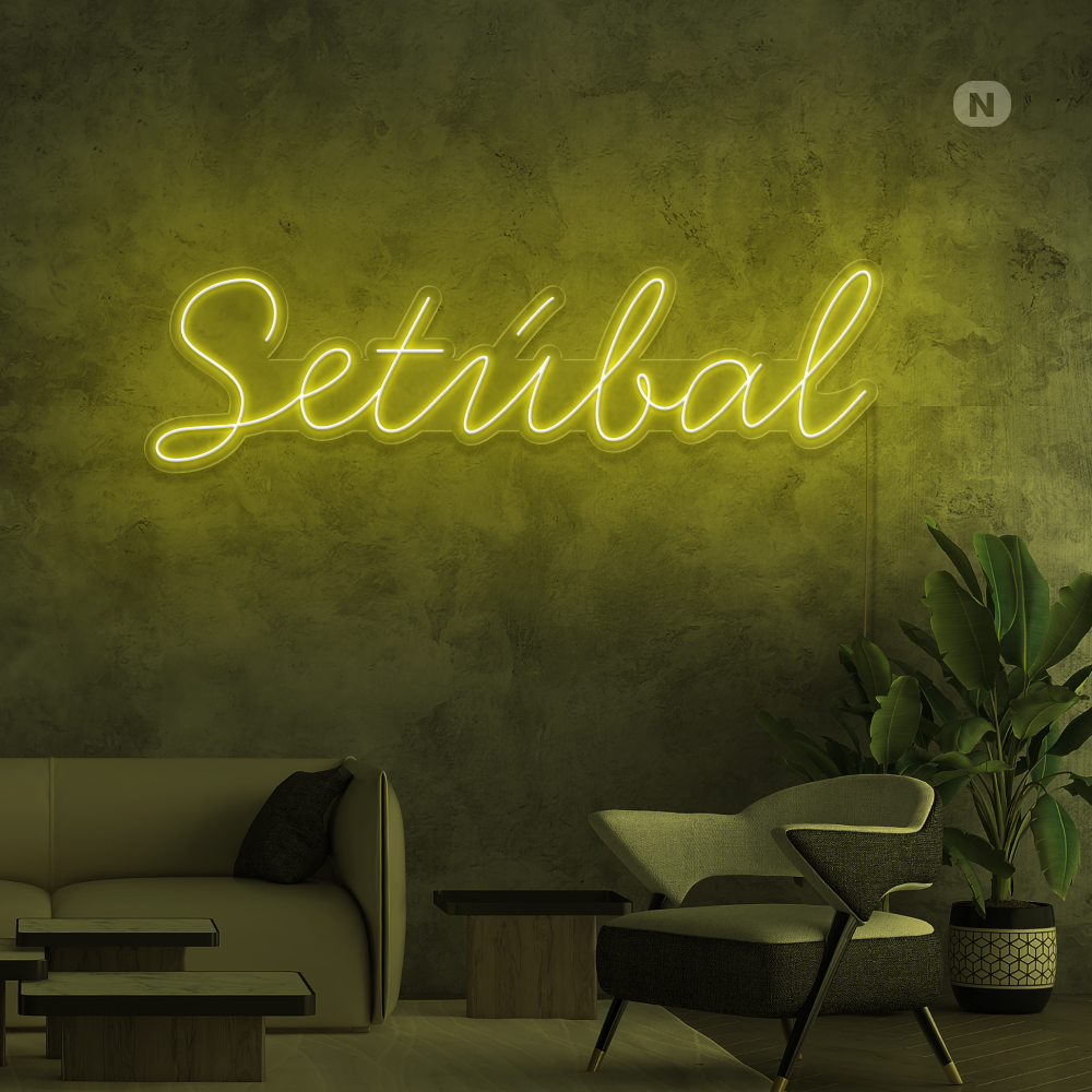 Sinal de néon Setubal