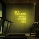 Sinal de néon Gym Quote