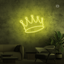 Sinal de néon Coroa