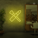 Sinal de néon Kit de beleza