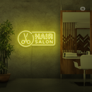 Sinal de néon Hair Salon