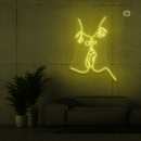 Sinal de néon Condividere l'amore