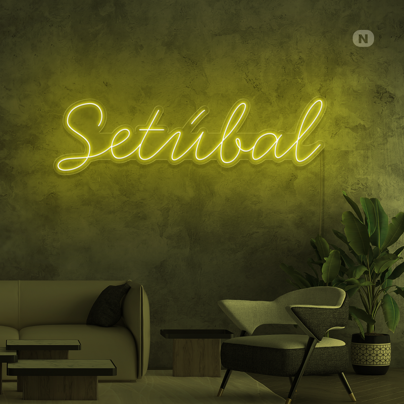 Sinal de néon Setubal