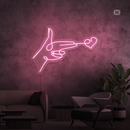 Sinal de néon Lovestarget