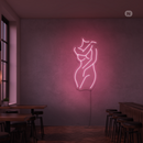 Sinal de néon Ragazza sexy