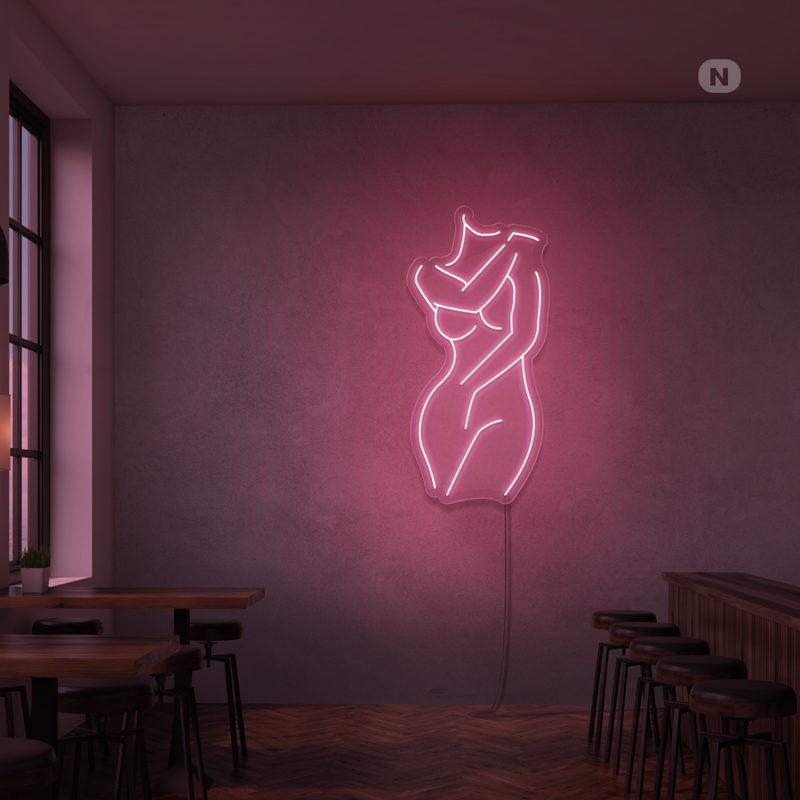Sinal de néon Ragazza sexy