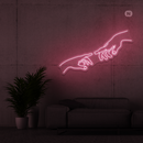 Sinal de néon Ligação