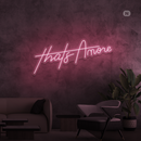 Sinal de néon Thats Amore