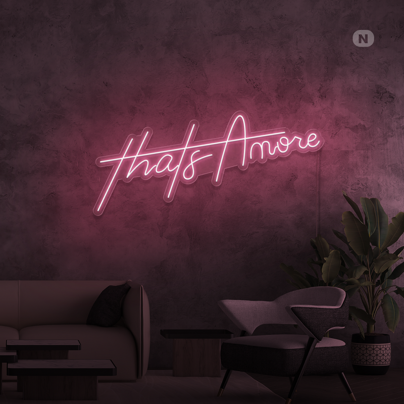Sinal de néon Thats Amore