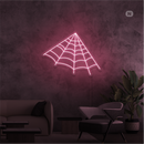 Sinal de néon Teia de aranha