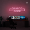 Sinal de néon Gaming Zone