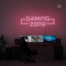 Sinal de néon Gaming Zone