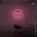 Sinal de néon Emoji