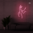 Sinal de néon Seductive Face