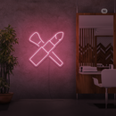 Sinal de néon Kit de beleza