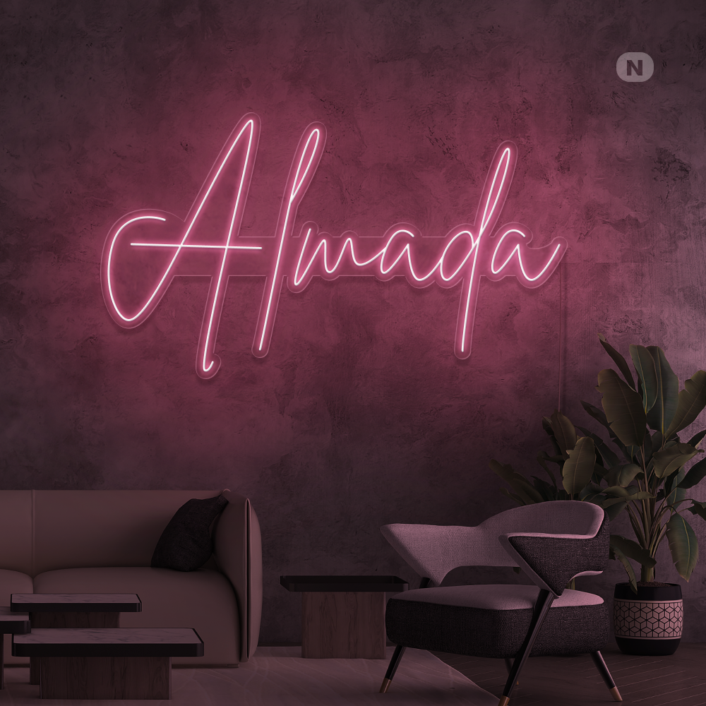 Sinal de néon Almada