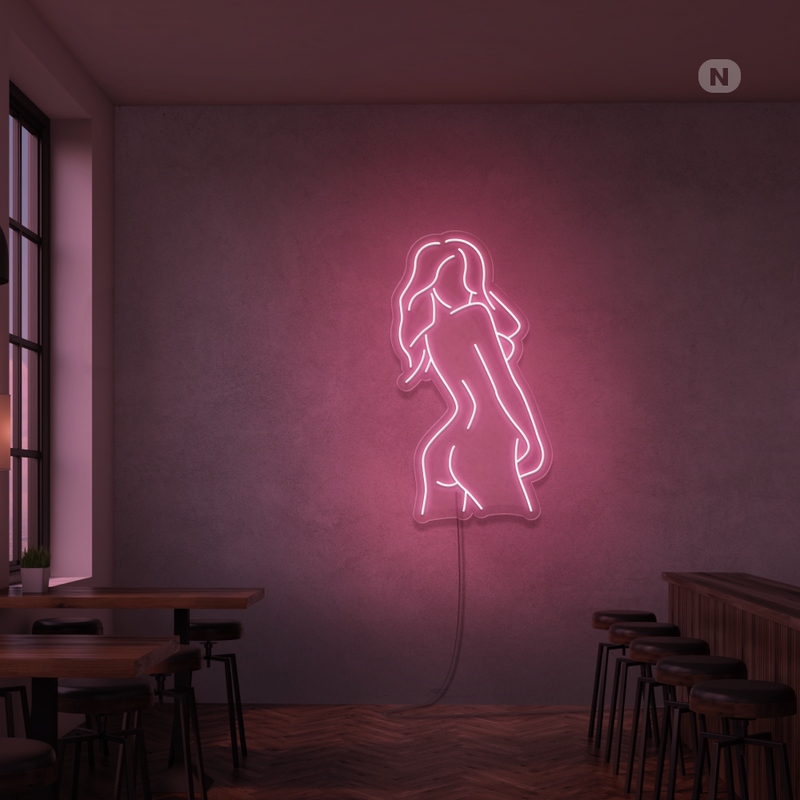Sinal de néon Rapariga Exótica