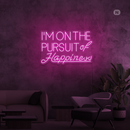 Sinal de néon Happiness