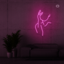 Sinal de néon Seductive Face