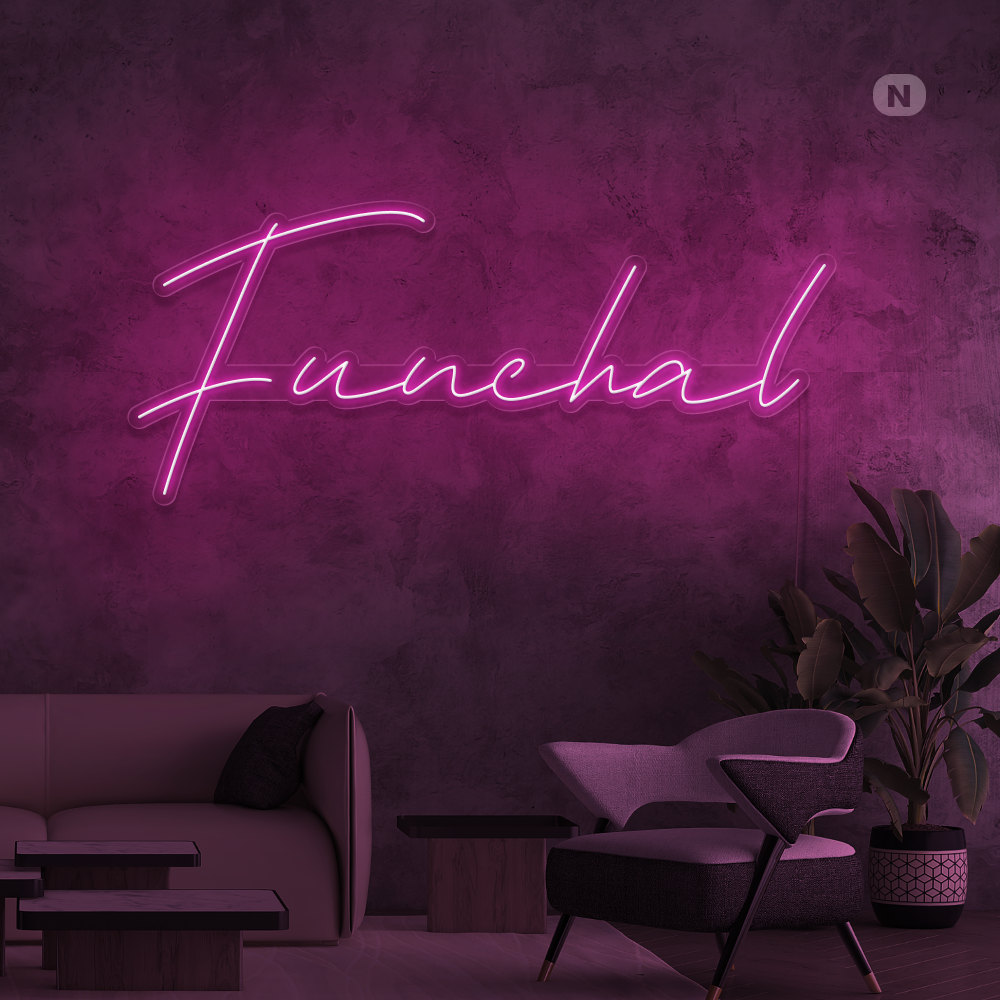 Sinal de néon Funchal