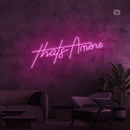 Sinal de néon Thats Amore