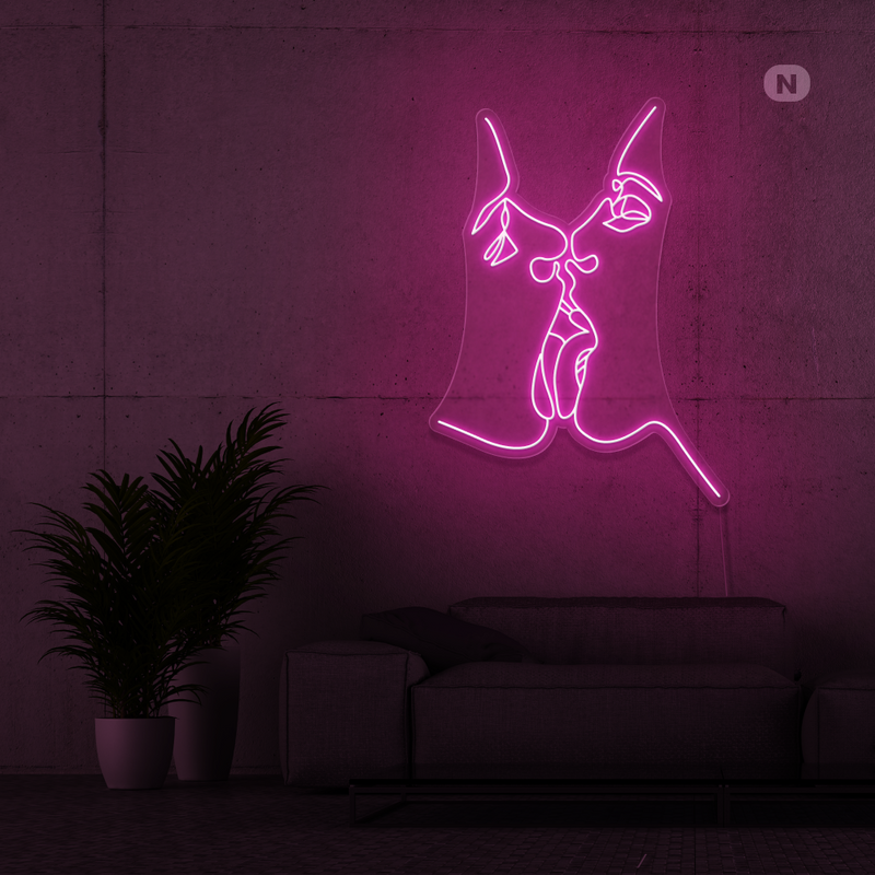 Sinal de néon Condividere l'amore