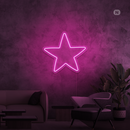 Sinal de néon Estrela