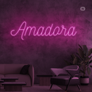 Sinal de néon Amadara