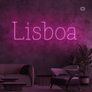 Sinal de néon Lisboa