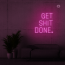 Sinal de néon Get shit Done