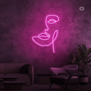 Sinal de néon Máscara