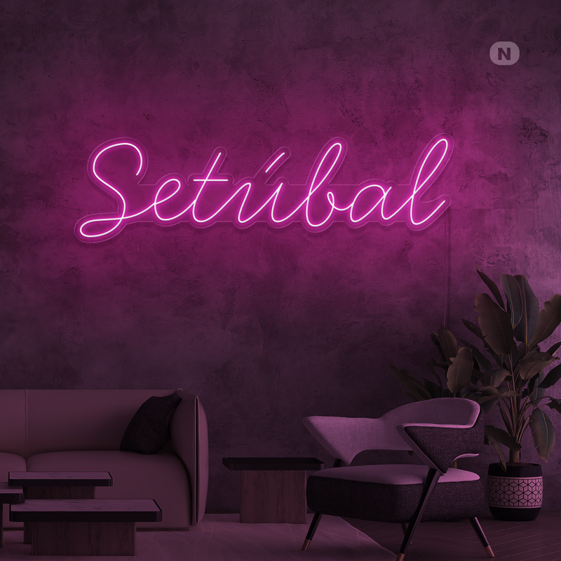 Sinal de néon Setubal