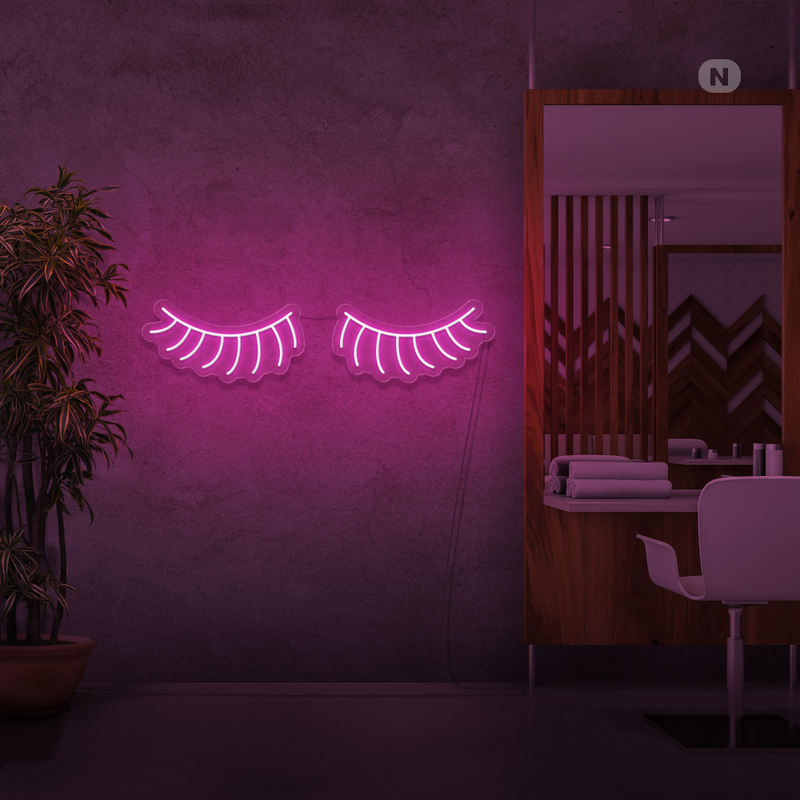 Sinal de néon Pestanas