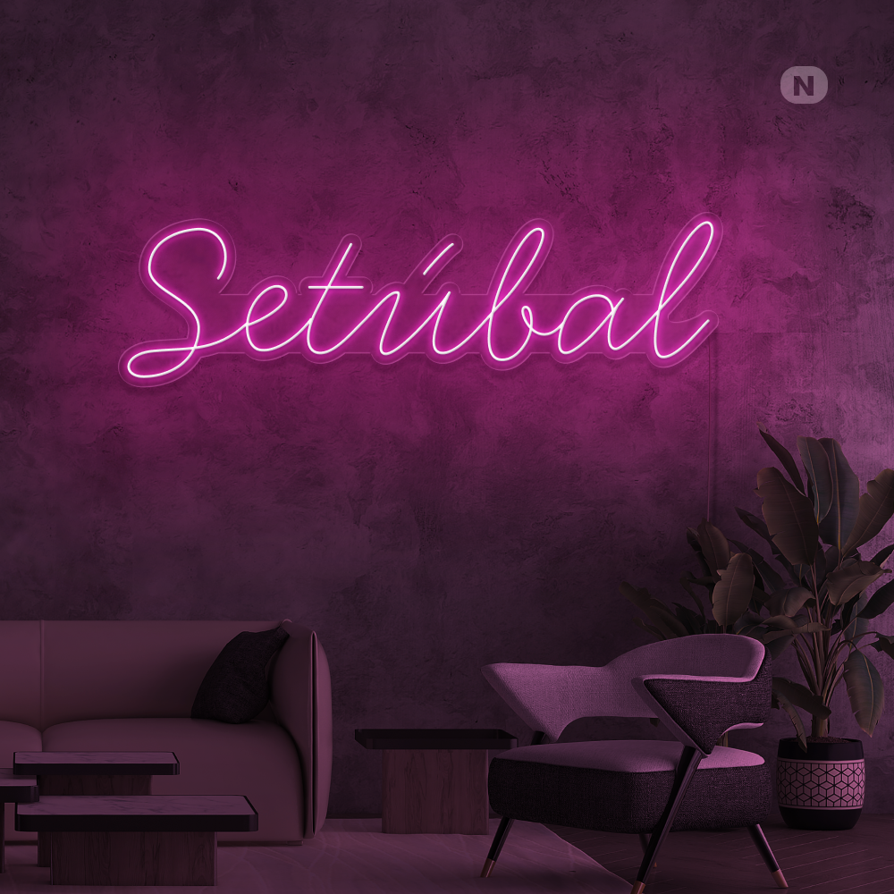 Sinal de néon Setubal
