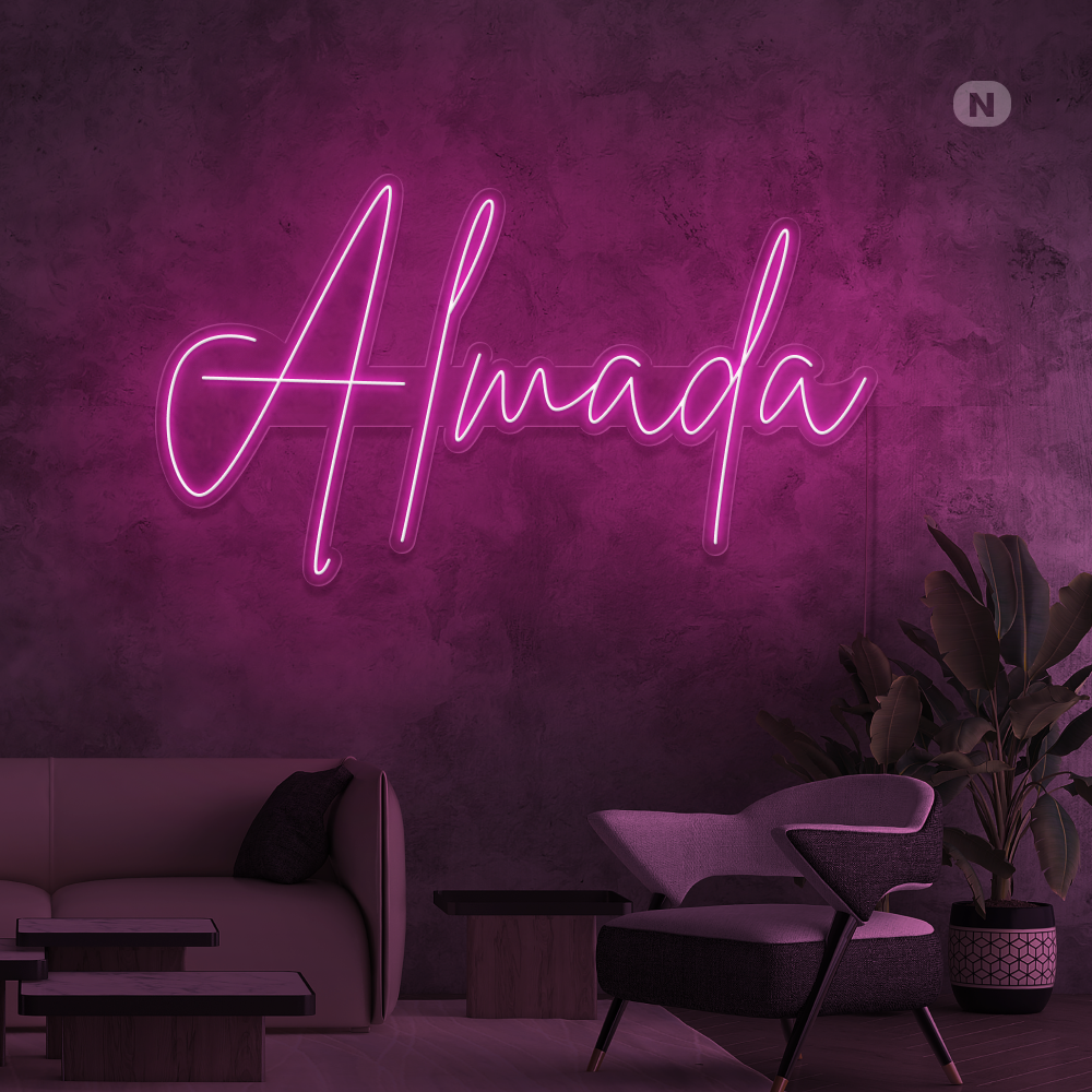 Sinal de néon Almada