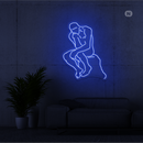 Sinal de néon O Pensador