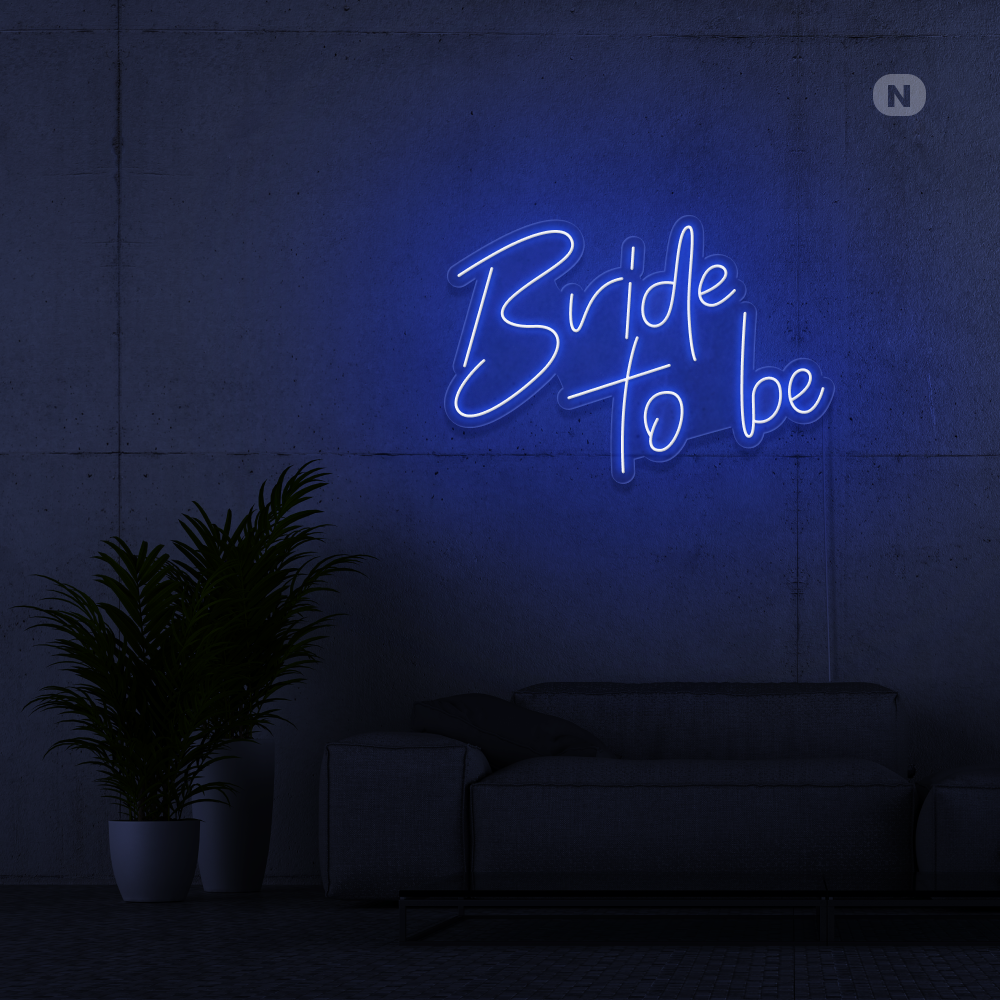 Sinal de néon Bride To Be