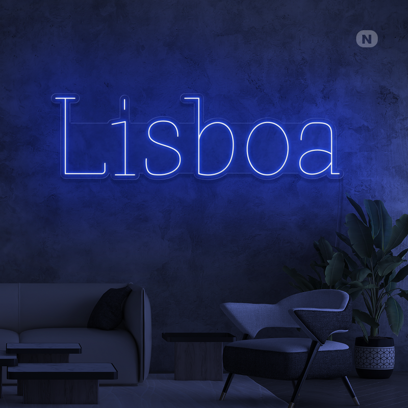 Sinal de néon Lisboa