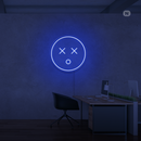 Sinal de néon Emoji