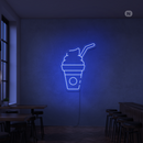 Sinal de néon Batido