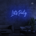 Sinal de néon Lets Party