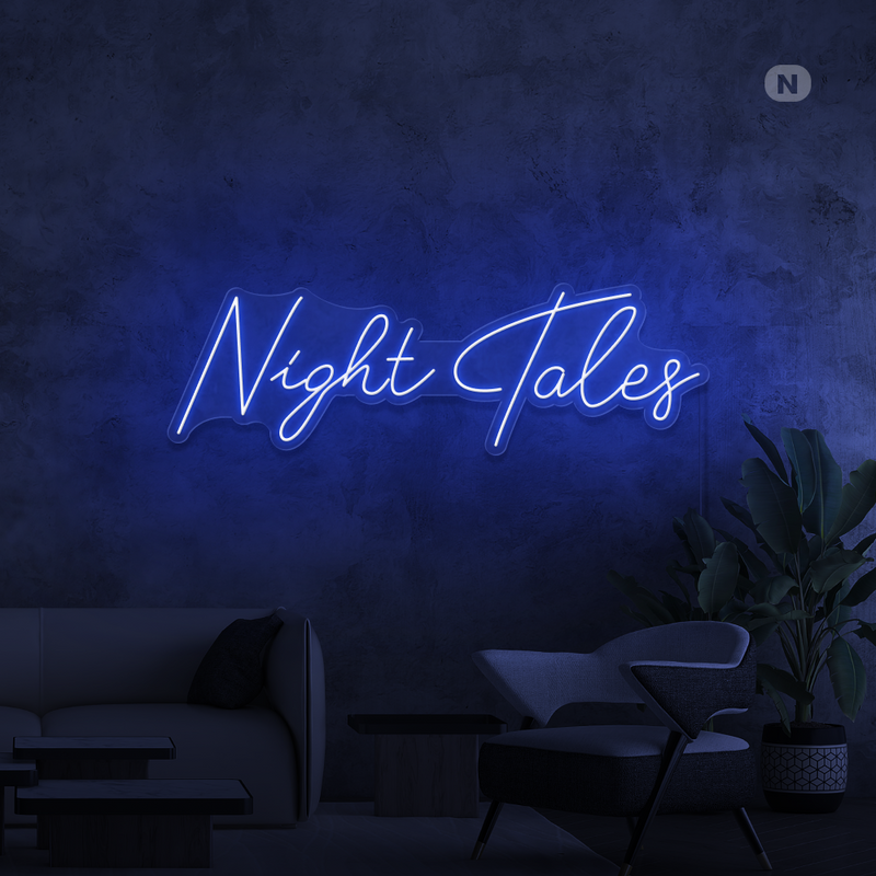 Sinal de néon Night Tales